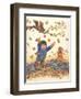 Autumn Leaves-Wendy Edelson-Framed Premium Giclee Print