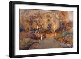 Autumn - Loch Lomond, 1893-Arthur Melville-Framed Giclee Print