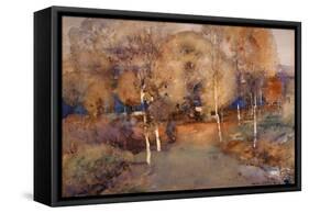 Autumn - Loch Lomond, 1893-Arthur Melville-Framed Stretched Canvas