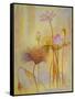 Autumn Lotus-Ailian Price-Framed Stretched Canvas