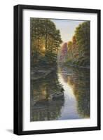 Autumn Mallards-Bruce Dumas-Framed Giclee Print