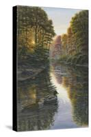 Autumn Mallards-Bruce Dumas-Stretched Canvas