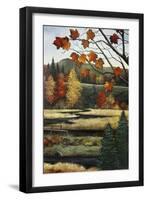 Autumn Marsh-Debbi Wetzel-Framed Giclee Print