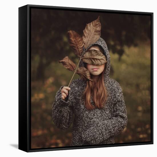 Autumn Masquerade-Monique-Framed Stretched Canvas