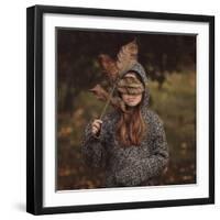 Autumn Masquerade-Monique-Framed Photographic Print