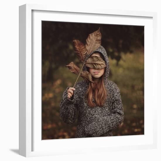 Autumn Masquerade-Monique-Framed Photographic Print