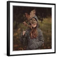 Autumn Masquerade-Monique-Framed Photographic Print