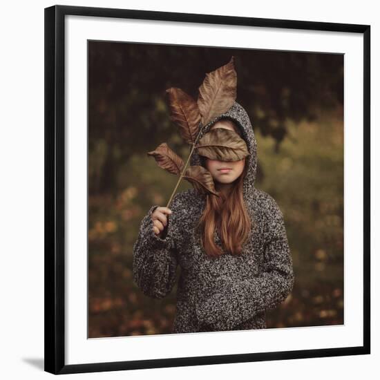 Autumn Masquerade-Monique-Framed Photographic Print