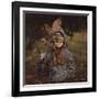 Autumn Masquerade-Monique-Framed Photographic Print