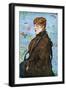 Autumn (Mery Lauren), 1882-Edouard Manet-Framed Giclee Print