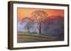 Autumn Mists-Margo Starkey-Framed Giclee Print