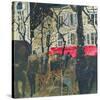 Autumn, Montmartre, Paris-Susan Brown-Stretched Canvas