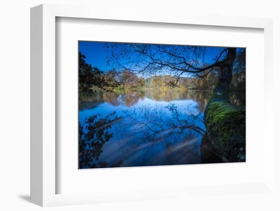 Autumn Mood in a Lake-Falk Hermann-Framed Photographic Print