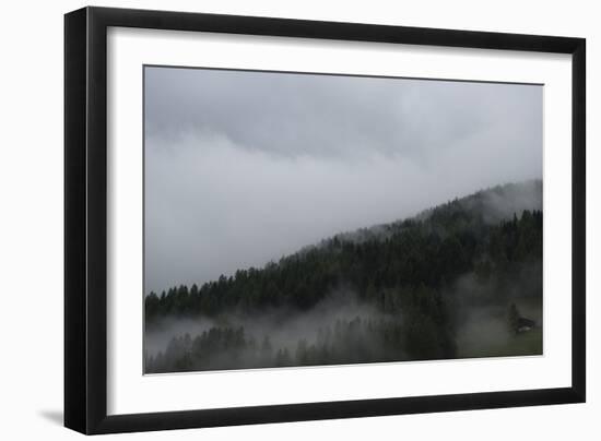 Autumn mood in the mountains, Grisons,  Switzerland-Christine Meder stage-art.de-Framed Photographic Print