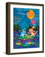 Autumn Moon - Humpty Dumpty-Elisa Chavarri-Framed Giclee Print