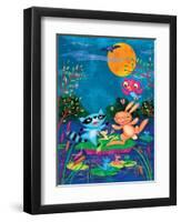 Autumn Moon - Humpty Dumpty-Elisa Chavarri-Framed Giclee Print