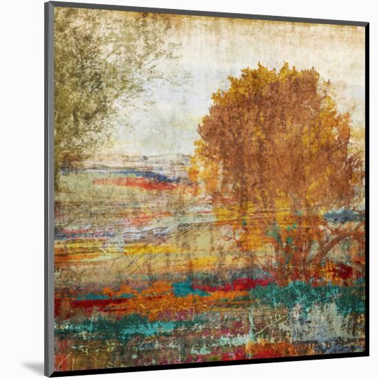 Autumn Mooves-null-Mounted Art Print