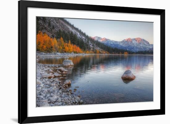 Autumn Morning at June Lake-Vincent James-Framed Photographic Print