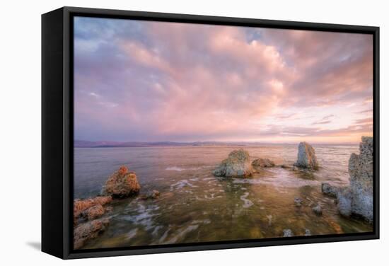 Autumn Morning at Mono Lake, Sierra Nevada-Vincent James-Framed Stretched Canvas