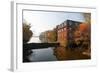 Autumn Morning at the Kingston Mill, New Jersey-George Oze-Framed Photographic Print