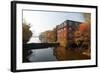 Autumn Morning at the Kingston Mill, New Jersey-George Oze-Framed Photographic Print