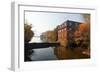 Autumn Morning at the Kingston Mill, New Jersey-George Oze-Framed Photographic Print