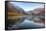 Autumn Morning, First Light, Convict Lake, Sierra Nevada-Vincent James-Framed Stretched Canvas