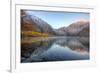 Autumn Morning, First Light, Convict Lake, Sierra Nevada-Vincent James-Framed Photographic Print