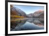 Autumn Morning, First Light, Convict Lake, Sierra Nevada-Vincent James-Framed Photographic Print