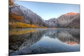 Autumn Morning, First Light, Convict Lake, Sierra Nevada-Vincent James-Mounted Photographic Print