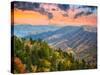Autumn Morning in the Smoky Mountains National Park-Sean Pavone-Stretched Canvas