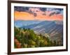 Autumn Morning in the Smoky Mountains National Park-Sean Pavone-Framed Photographic Print