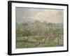 Autumn, Morning Mist, Éragny-Sur-Epte, 1902-Camille Pissarro-Framed Giclee Print