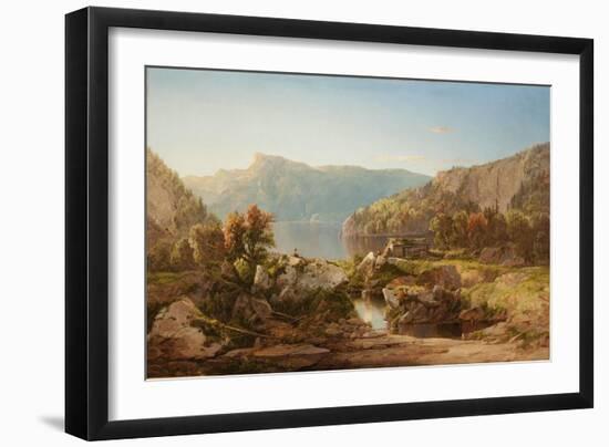 Autumn Morning on the Potomac, c.1860s-William Sonntag-Framed Giclee Print