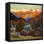 Autumn Morning (Original), 1908-Giacometti Giovanni-Framed Stretched Canvas