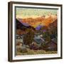 Autumn Morning (Original), 1908-Giacometti Giovanni-Framed Giclee Print