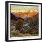 Autumn Morning (Original), 1908-Giacometti Giovanni-Framed Giclee Print