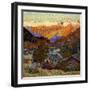 Autumn Morning (Original), 1908-Giacometti Giovanni-Framed Giclee Print