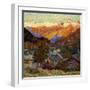 Autumn Morning (Original), 1908-Giacometti Giovanni-Framed Giclee Print