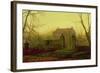 Autumn Morning-John Atkinson Grimshaw-Framed Giclee Print