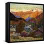 Autumn Morning-Giovanni Giacometti-Framed Stretched Canvas