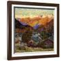 Autumn Morning-Giovanni Giacometti-Framed Giclee Print