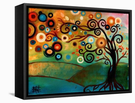 Autumn Morning-Natasha Wescoat-Framed Stretched Canvas