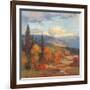 Autumn Mountains-K^ Park-Framed Art Print