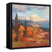 Autumn Mountains-K. Park-Framed Stretched Canvas