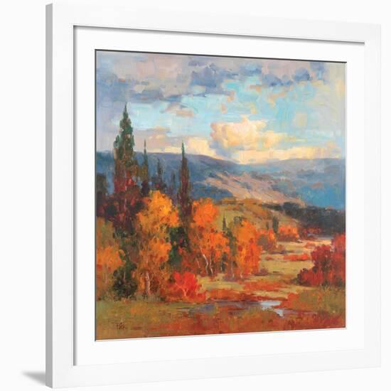 Autumn Mountains-K. Park-Framed Art Print