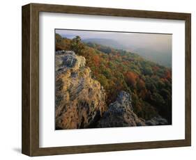 Autumn, Mt. Nebo State Park, Arkansas, USA-Charles Gurche-Framed Photographic Print