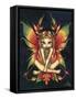 Autumn Night Fairy-Jasmine Becket-Griffith-Framed Stretched Canvas