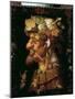 Autumn. (Oil on Canvas, 16Th Century)-Giuseppe Arcimboldo-Mounted Giclee Print