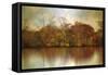 Autumn on a Pond-Jessica Jenney-Framed Stretched Canvas